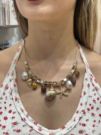 Collar Charms Oceano