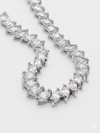 Pulsera Diamante Hoja