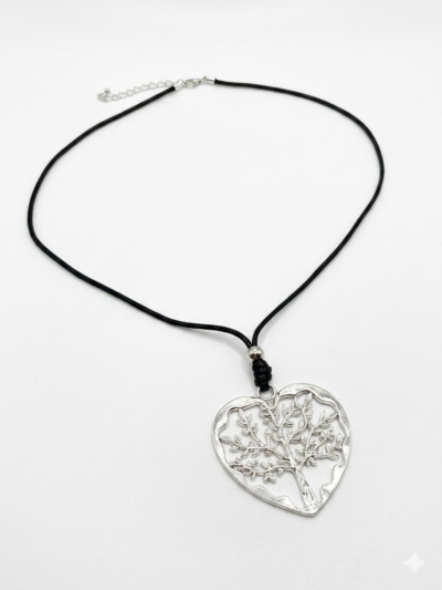 Collar largo Arbol de la vida Corazon