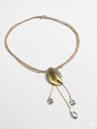 Collar Dije Hoja Pequeña