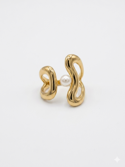 V25 04  Anillo U perla