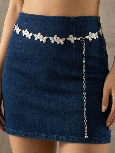 Cinturon Cadena Amariposas