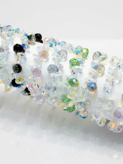 Pulsera Cristales Gota Grande